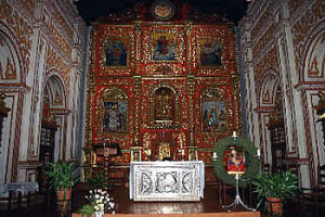 Altar Mayor, Concepción mission, Bolivia. Photo Copyright by Geoffrey A. P. Groesbeck.
