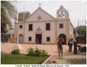Church of Nossa Senhora da Nazaré, Luanda, Angola. Author and Copyright Virgilio Pena da Costa