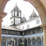 Cloister of the Convento (Convent) de São Francisco, Igreja de São Francisco, Salvador (Bahia), Brazil. Author and Copyright Marco Ramerini.