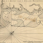 Dutch map of a coast of Mauritius. Johannes van Keulen De Z.O. Haven van 't Eyland Mauritius, Amsterdam 1753