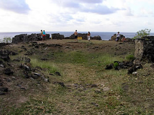 Forte de São Pedro do Boldró, Praia do Boldró, Fernando de Noronha. Author and Copyright Marco Ramerini