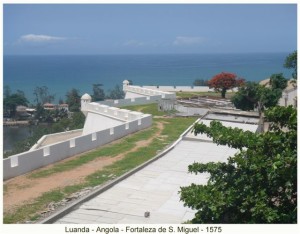 Fortress of São Miguel, Luanda, Angola. Author and Copyright Virgilio Pena da Costa