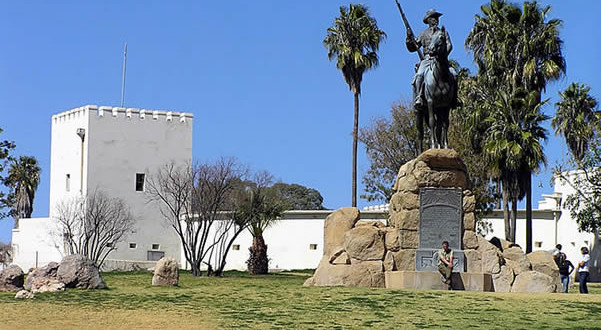Das Reiterdenkmal, Windhoek, Namibia. Author and Copyright: Marco Ramerini