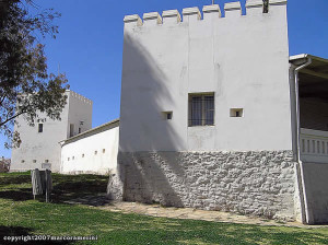 The German fort Alte Feste, Windhoek, Namibia. Author and Copyright Marco Ramerini..