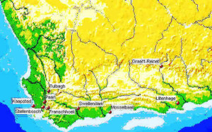 The Dutch settlements in South Africa 1652-1795 and 1802-1806. Author and Copyright Marco Ramerini