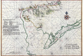 The Swaanendael Colony along the Delaware. Author Johannes Vingboons (1639)