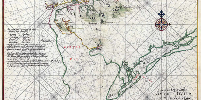 The Swaanendael Colony along the Delaware. Author Johannes Vingboons (1639)