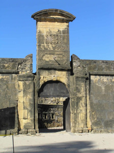 The entrance gate of Fort Orange, Itamaracá. Author and Copyright Marco Ramerini.