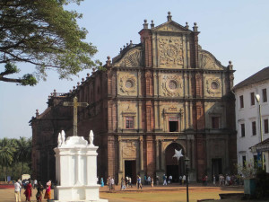 Basilica of Bom Jesus, Goa, India. Author Ankur. Licensed under the Creative Commons Attribution-Share Alike