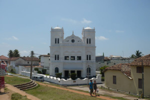 Meera Mosque built in 1904, Dutch Fort, Galle, Sri Lanka. Author and Copyright Dietrich Köster