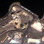 The Portuguese Fort of Mirani, Muscat, Oman. Google Earth