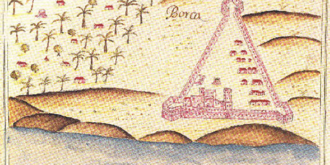 Portuguese fort of Borca from Prof. Rui Carita Lyvro de Plantaforma das Fortalezas da Índia