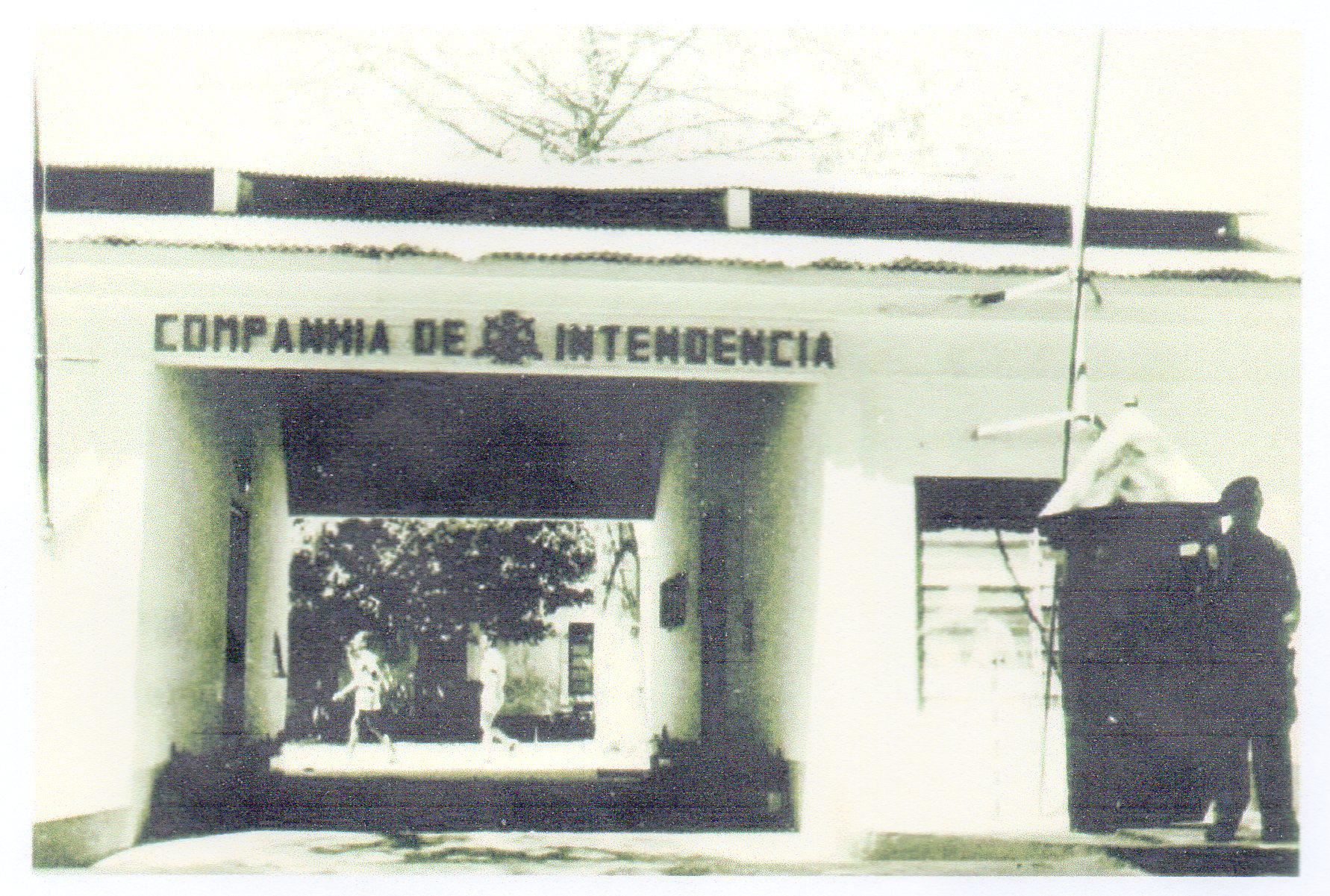 Quartel de Intendencia Entrada pela avenida Sá de Bandeira. 1964